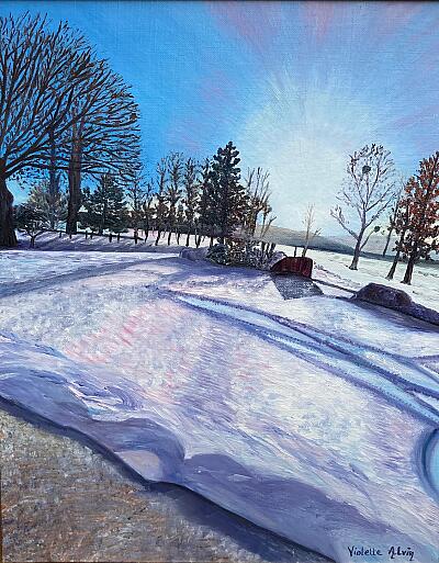 Soleil d'hiver à Beaufour