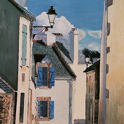 Bleu de bretagne sur Quiberon